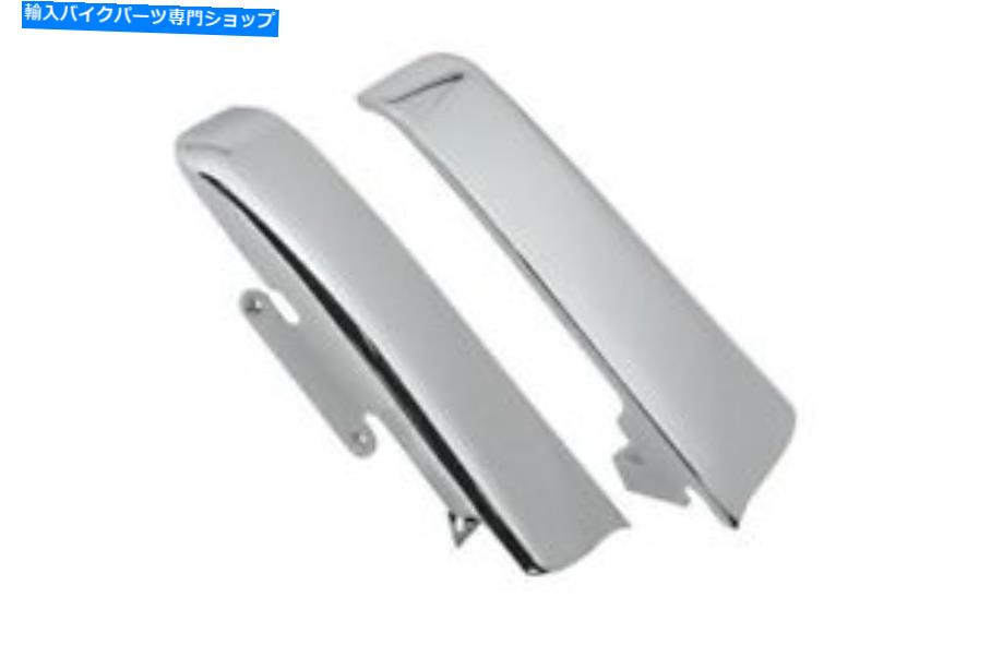 クロームパーツ サドルバッグフェンダーフィラーパネルクロームハーレー - ダビッドソンバッガー14後のツーリング Saddlebag Fender Filler Panels Chrome Harley-Davidson Bagger 14 Later Touring【並行輸入品】