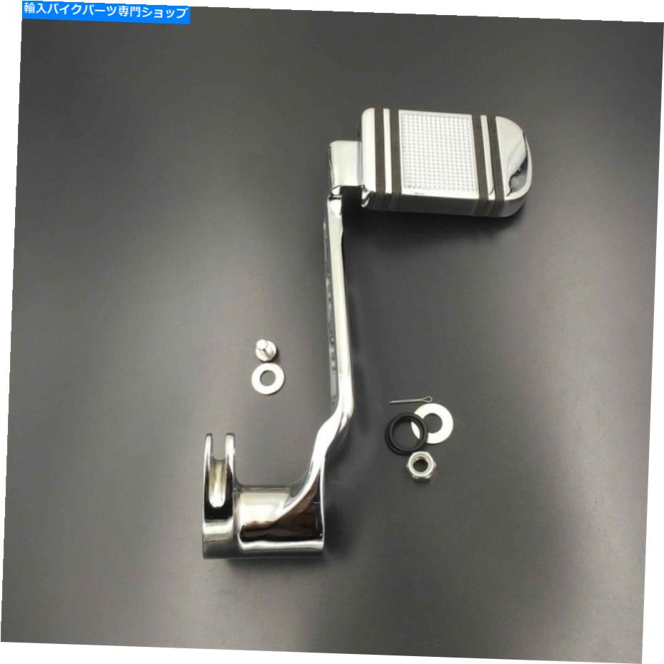 クロームパーツ クローム3 - 中空アウトリアブレーキレバーW /パッドフィットロードキングストリートグライドCVO TRI G Chrome 3-Hollow-out Rear Brake Lever w/ pad Fit Road King Street Glide CVO Tri G【並行輸入品】