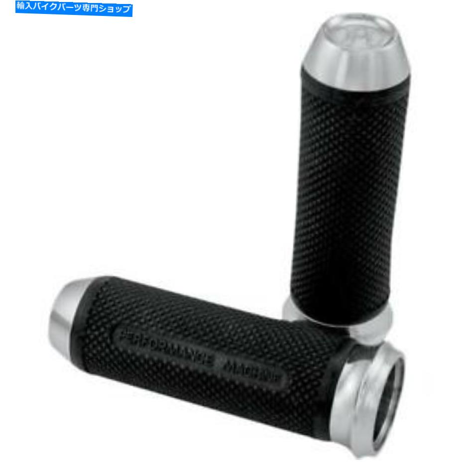 クロームパーツ パフォーマンス機械エリートグリップクローム0063-2027CH * Performance Machine Elite Grips Chrome 0063-2027CH*【並行輸入品】
