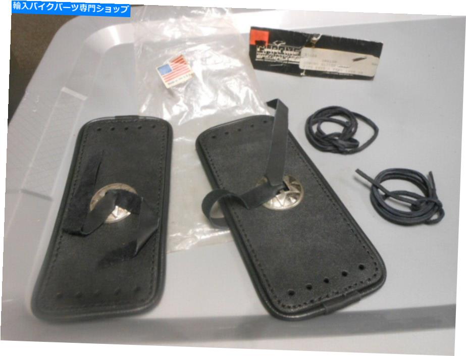クロームパーツ NOSクロームスペシャリーConchoスライダーラップハーレーダビッドソン1980＆UP FXST FXWG NOS Chrome Specialties Concho Slider Wraps Harley Davidson 1980 & Up FXST FXWG【並行輸入品】