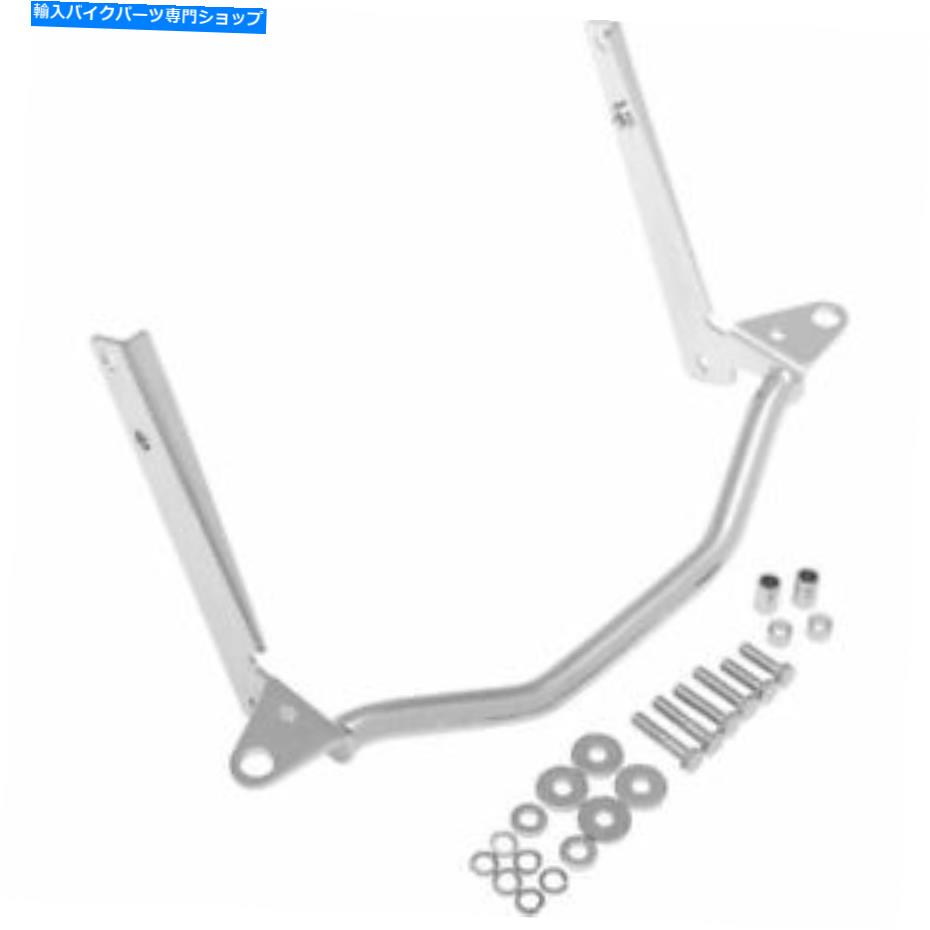 クロームパーツ 2000-2016ハーレースポイトスポーツスポットライトバーをドラッグレストラン Drag Specialties Chrome Spotlight Bar for 2000-2016 Harley Softail【並行輸入品】
