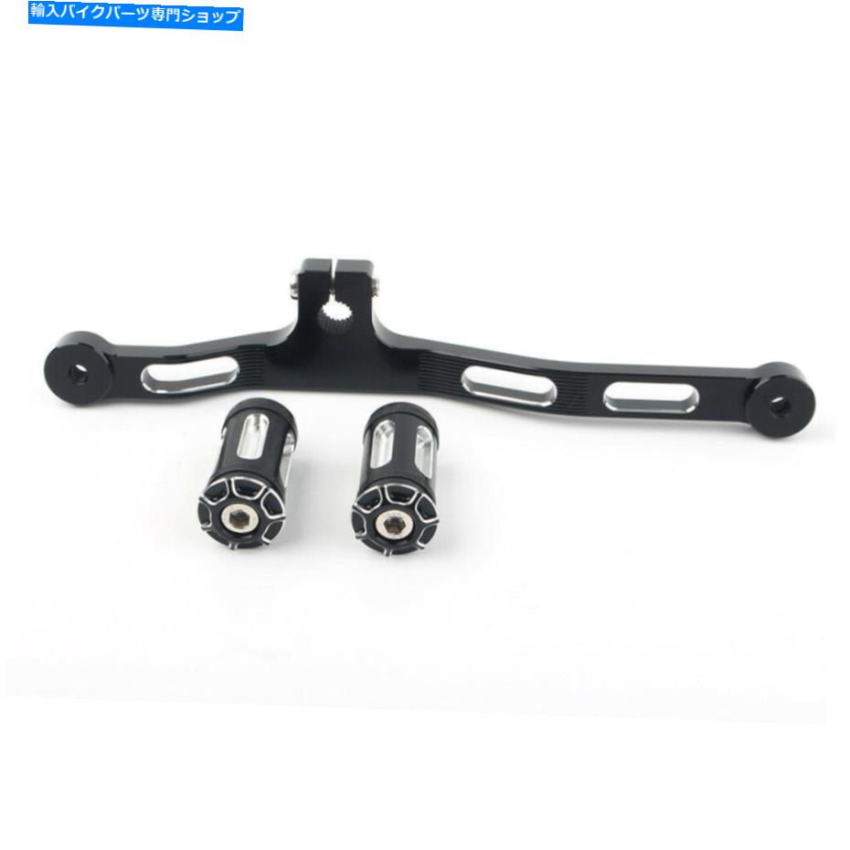 クロームパーツ 1倍フロントリアギアシフターレバーペグフィットハーレーDYNA 1991-2017 FXDミッドコントロール 1x Front Rear Gear Shifter Lever Peg Fit Harley Dyna 1991-2017 FXD Mid-Control【並行輸入品】
