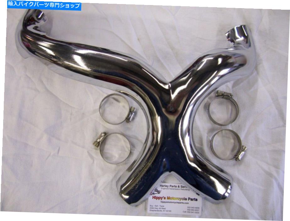 クロームパーツ Harley Davidson 1979 Sportster Siamese排気熱シールド HARLEY DAVIDSON 1979 SPORTSTER SIAMESE EXHAUST HEAT SHIELD【並行輸入品】