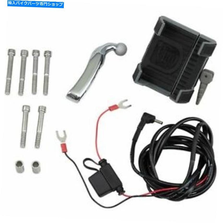 クロームパーツ チャージャー＆クロームマウント50210のCiro Premium Holder CIRO PREMIUM HOLDER WITH CHARGER & CHROME MOUNT 50210【並行輸入品】 35,109円