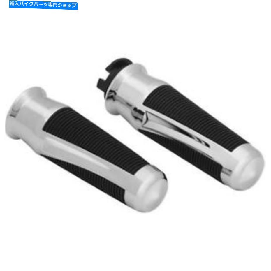 クロームパーツ インドクローム5768のためのクライャキンファントムグリップ Kuryakyn Phantom Grips For Indian Chrome 5768【並行輸入品】