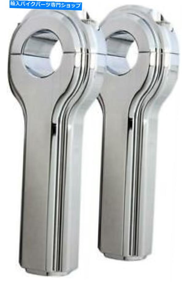 クロームパーツ ROXインチポストライザークローム4 4R-PR4-02 ROX INCH POST RISER CHROME 4 4R-PR4-02【並行輸入品】｜Us Custom Parts Shop USDM