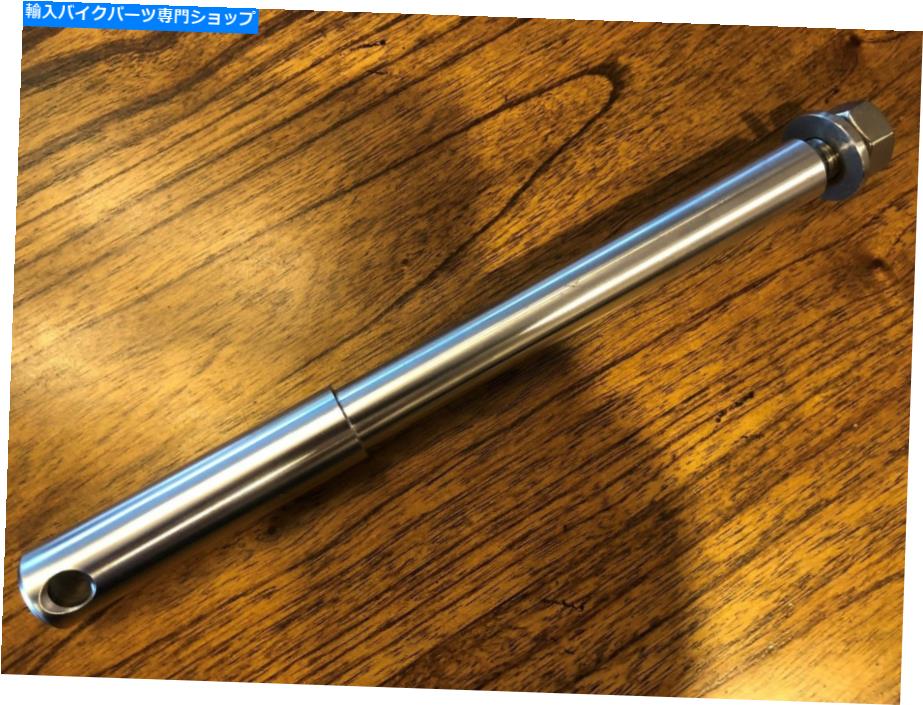 クロームパーツ ビンテージBMWクロム化フロントアクスルW /ナット+ワッシャーR51 / 3-R68 VINTAGE BMW CHROMED FRONT AXLE W/NUT + WASHER R51/3-R68【並行輸入品】