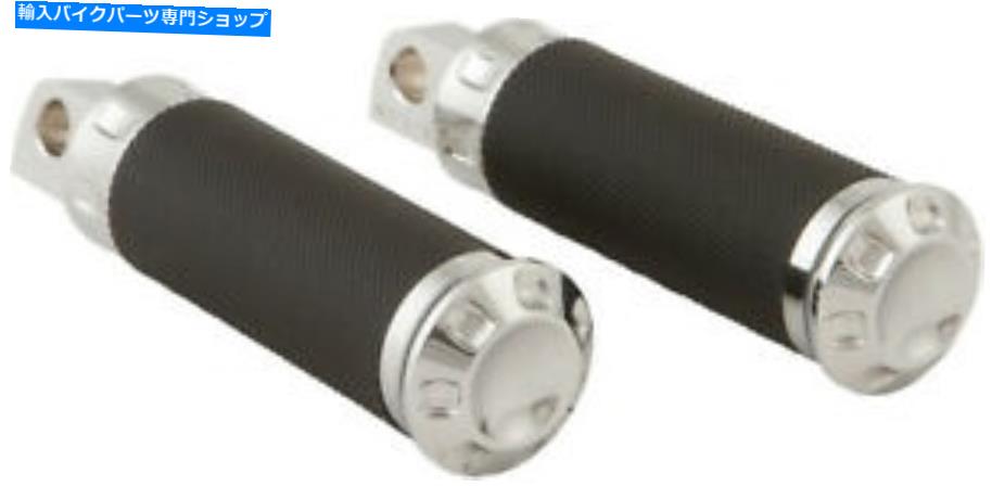 クロームパーツ ハードドライブフットペグ0035-1140-CHクロム HARDDRIVE Foot Pegs 0035-1140-CH Chrome【並行輸入品】