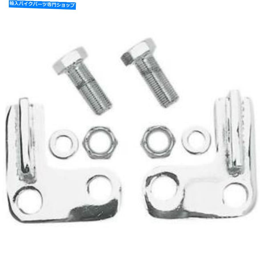 クロームパーツ バリーブランドB28-276CHリアリースキット - クロム Burly Brand B28-276CH Rear Lowering Kit - Chrome【並行輸入品】