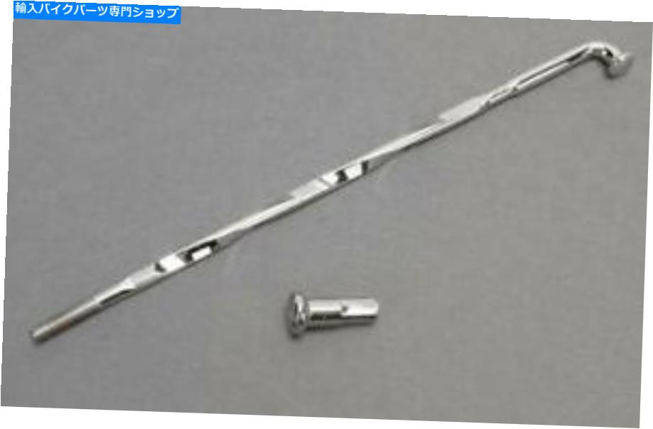 クロームパーツ ドラッグスペシャリティクロームツイストスポークセットワイドグライドハブとドロップセンターリム Drag Specialties Chrome Twisted Spoke Set for Wide Glide Hub and Drop-Center Rim【並行輸入品】｜Us Custom Parts Shop USDM
