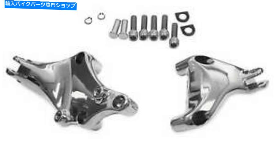 クロームパーツ バイカーの選択56283旅客ペグマウントクローム Biker's Choice 56283 Passenger Peg Mount Chrome【並行輸入品】