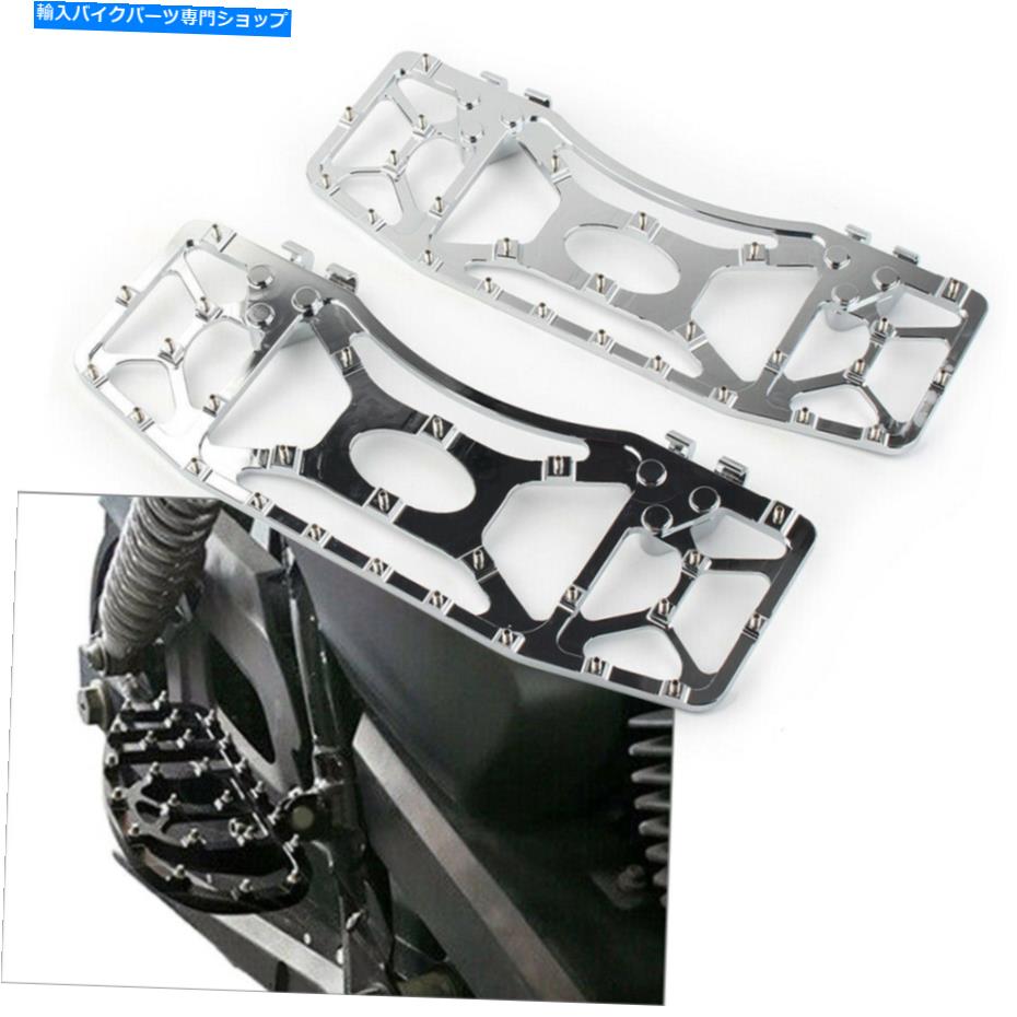 クロームパーツ クローダイダイダットペグローチェードMXセットフリーンフトラローラローチェイナFLD-オリジナルのタイトルを表示 クローム ワイド フットペグ フローボード MX フィット ツーリング エレクトラ ロード グライド ダイナ FLD- show original tit【並行輸入品】