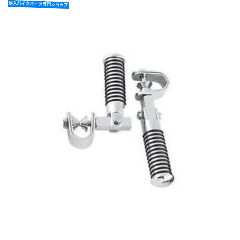 クロームパーツ フロアボードフットペッグフットレストクロームメッキクラッシュバードライバーホンダヤマハ Floorboards Footpegs Footrest Chrome-Plated Crash BAR Driver Honda Yamaha【並行輸入品】
