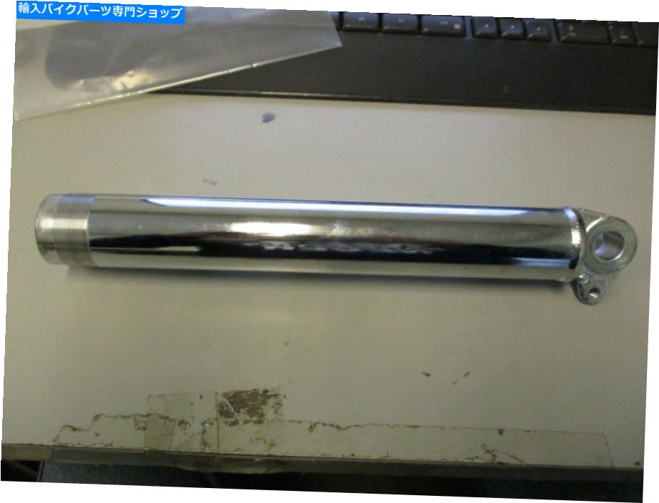 クロームパーツ 1971 Suzuki TS50 TS 50 Gaucho左下LHフォークチューブ51140-26010-121 SW64A 1971 Suzuki TS50 TS 50 Gaucho Lower Left LH Fork Tube 51140-26010-121 SW64A【並行輸入品】