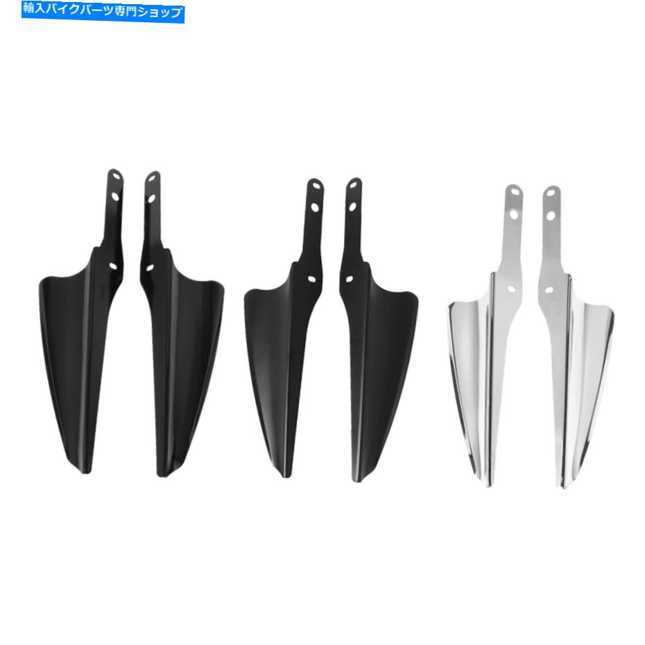 クロームパーツ ハーレーツーリングキング1995-2020 FLHRモデルのための山の風の偏向器の鉄 Mount Wind Deflectors Iron for Harley Touring King 1995-2020 FLHR Models【並行輸入品】