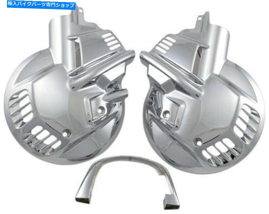 クロームパーツ Show Chrome - 2-497 - Chrome Rotor Discカバー1988-2000 Honda Goldwing Show Chrome - 2-497 - Chrome Rotor Disc Covers 1988-2000 Honda Goldwing【並行輸入品】