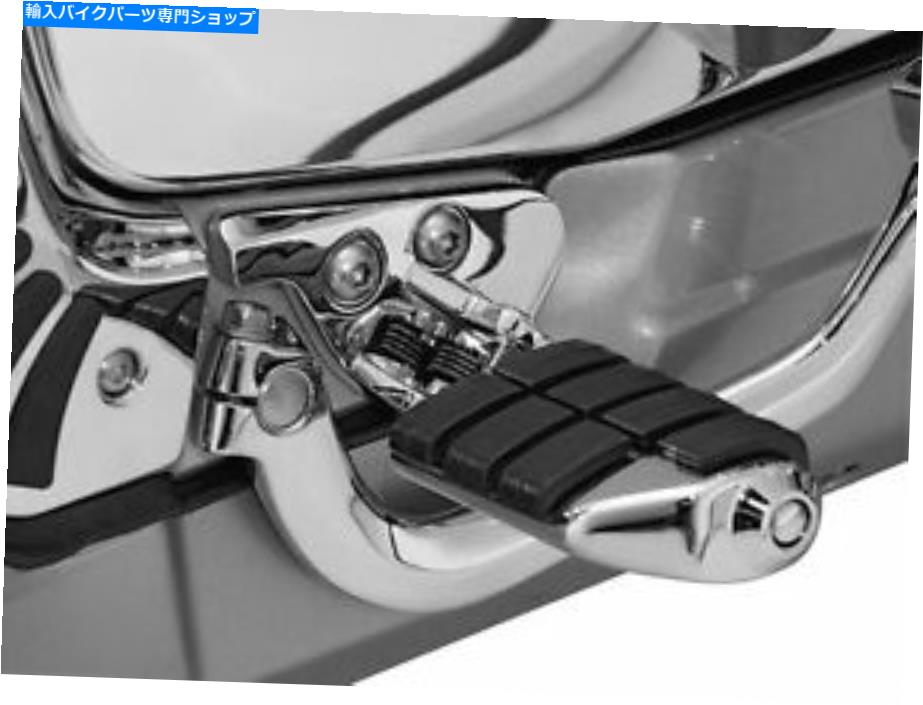 クロームパーツ クロムドライバーペグマウントクライャキン4544 Chrome Driver Peg Mount Kuryakyn 4544【並行輸入品】
