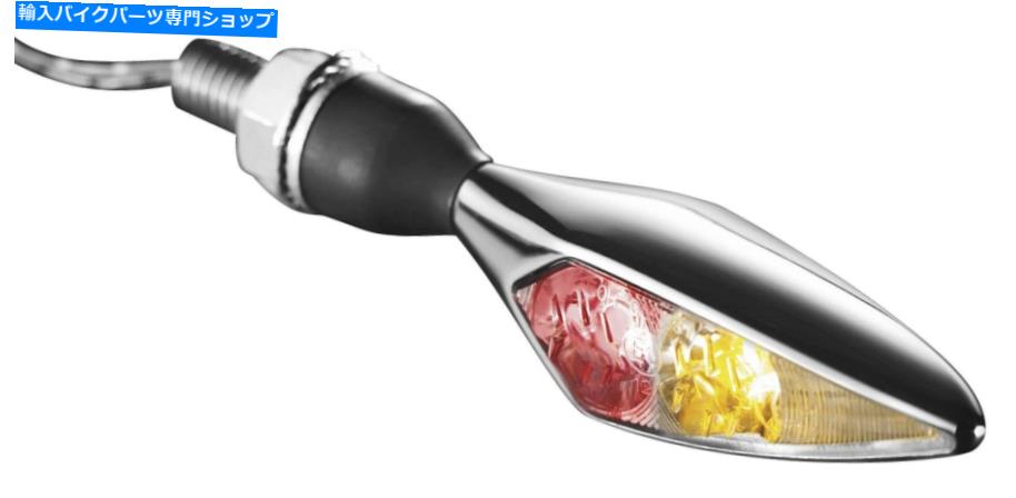 クロームパーツ Kuryakyn SignalはCH / RD RR RHOM 2542を回します KURYAKYN SIGNAL TURN CH/RD RR RHOM 2542【並行輸入品】