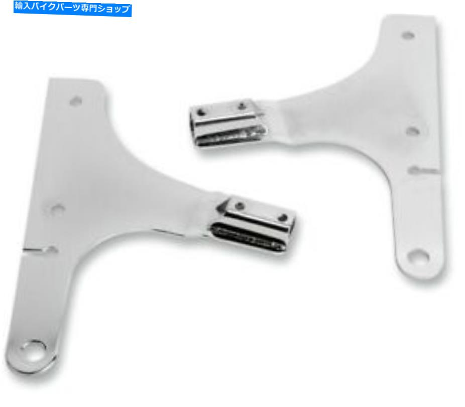 クロームパーツ Drag Specialtiesサイドプレート - FXSTD - Chrome - 1504-0010 Drag Specialties Side Plates - FXSTD - Chrome - 1504-0010【並行輸入品】 35,109円