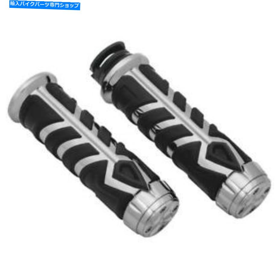 クロームパーツ Kuryakyn 5628スピアグリップ - クロム Kuryakyn 5628 Spear Grips - Chrome【並行輸入品】