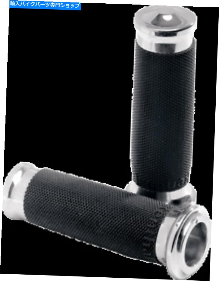 クロームパーツ パフォーマンス機械0063-2020-CH輪郭レンタルラップグリップクロム Performance Machine 0063-2020-CH Contour Renthal Wrapped Grips Chrome【並行輸入品】