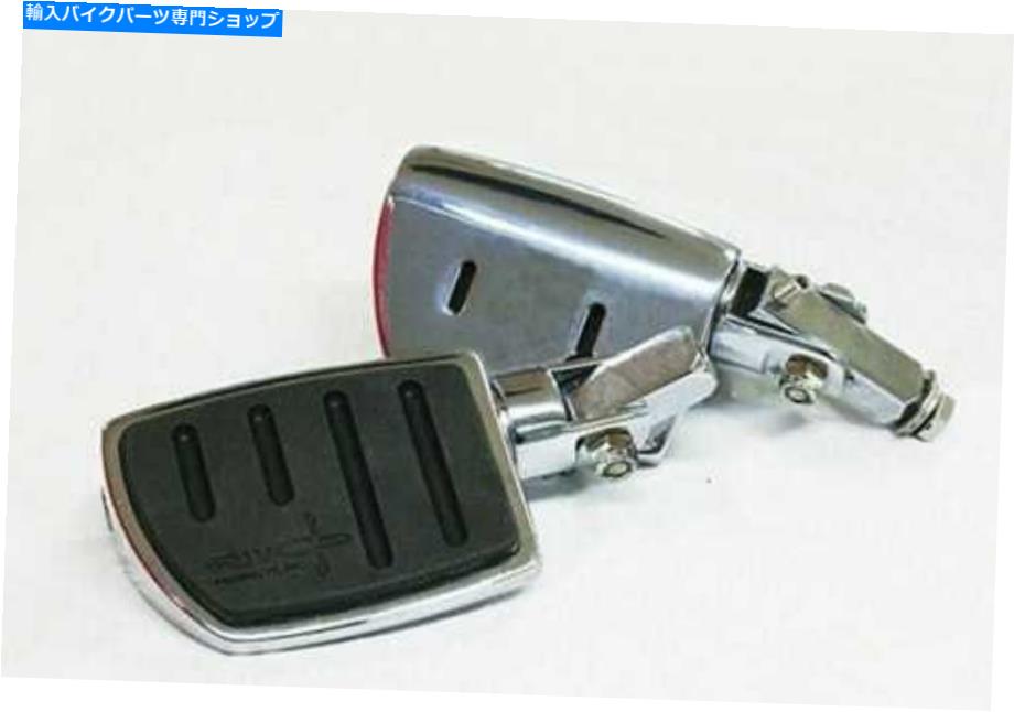 クロームパーツ Rivco Productsパラットセットハイマイダットカット、クロームPEGSW-オリジナルのタイトルを表示 Rivco Products フラットフットワイドペグセット 、 クロームPEGSW- show original title【並行輸入品】