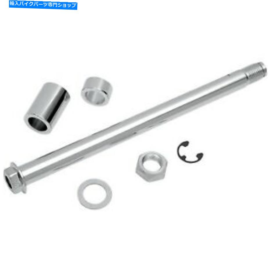 クロームパーツ Drag Specialties Chrome Rea Axle Kit Harley Softail Dyna FXD 08-17 0214-0585 Drag Specialties Chrome Rear Axle Kit Harley Softail Dyna FXD 08-17 0214-0585【並行輸入品】
