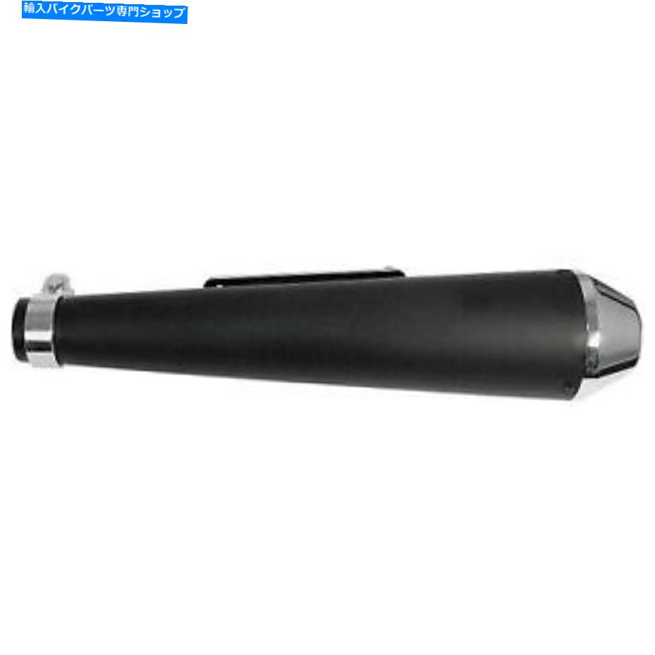 クロームパーツ Emgo Shorty Megaphoneマフラーブラック/クロム Emgo Shorty Megaphone Muffler Black/Chrome【並行輸入品】｜Us Custom Parts Shop USDM 35,109円