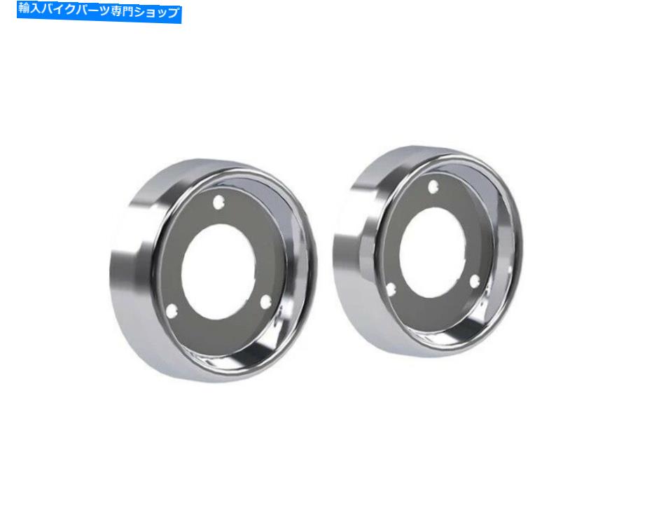 クロームパーツ インドのオートバイの排気エンドキャップ、ペアアイテム＃2881184-156 Indian Motorcycle Exhaust End Caps, Pair Item # 2881184-156【並行輸入品】