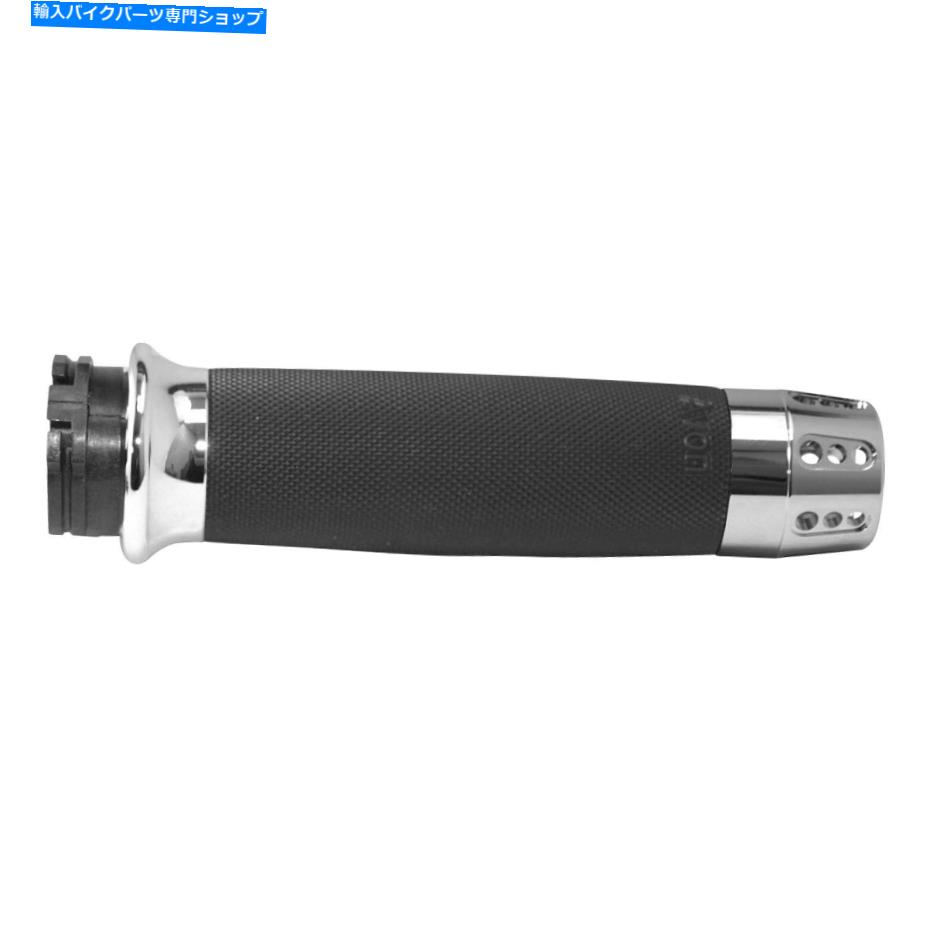 クロームパーツ Harley-Davidson Deluxe 18-19 AVON GRIPS CC-85-CH-GATカスタム輪郭グリップ For Harley-Davidson Deluxe 18-19 Avon Grips CC-85-CH-GAT Custom Contour Grips【並行輸入品】