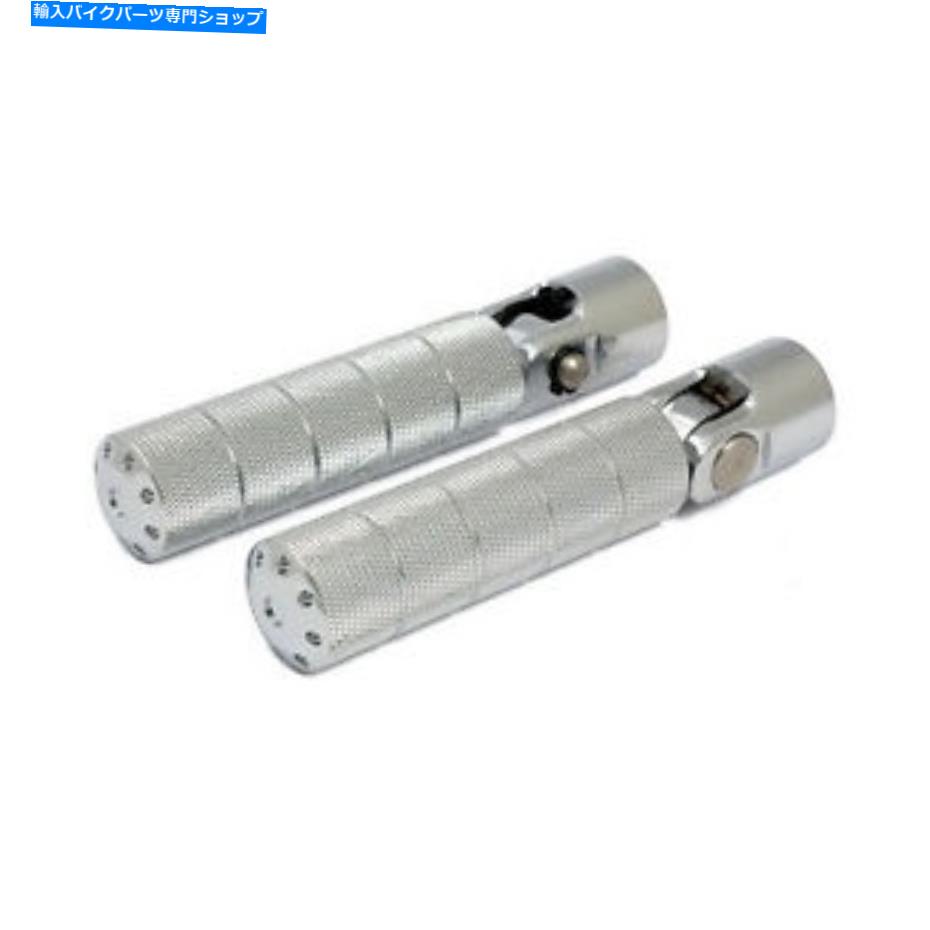 クロームパーツ PEGS Bomberアルミニウム、Chrome、Harley - Davidson Pegs Bomber Aluminium, Chrome, for Harley - Davidson【並行輸入品】