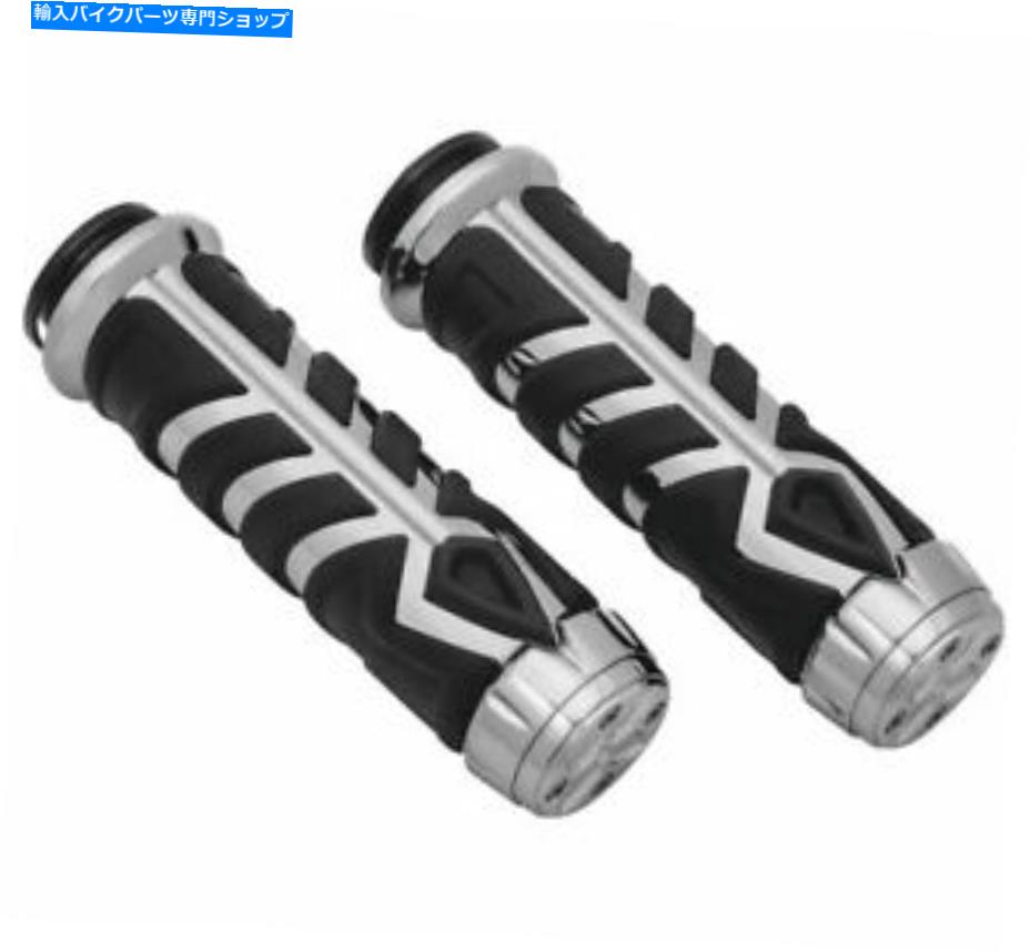クロームパーツ クライャキン5752スピアグリップ Kuryakyn 5752 Spear Grips【並行輸入品】
