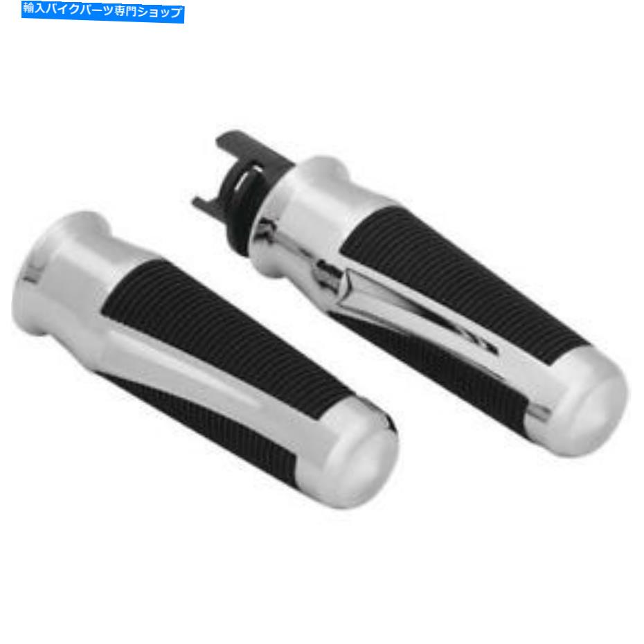 クロームパーツ Kuryakyn Phantom Grips for Indian - Chrome 5766 Kuryakyn Phantom Grips For Indian - Chrome 5766【並行輸入品】