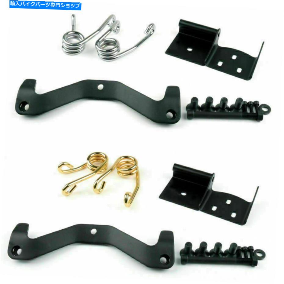 クロームパーツ ソロシートブラケットスプリングサドルマウントフィットオートバイスポーツスターXL883 XL1200 Solo Seat Brackets Springs Saddle Mount Fits Motorcycle Sportster XL883 XL1200【並行輸入品】 35,109円