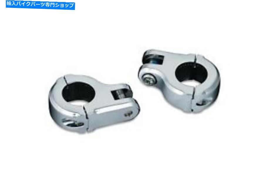 クロームパーツ クライャキン7617ブルートハイウェイペグマウント Kuryakyn 7617 Brute Highway Peg Mounts【並行輸入品】