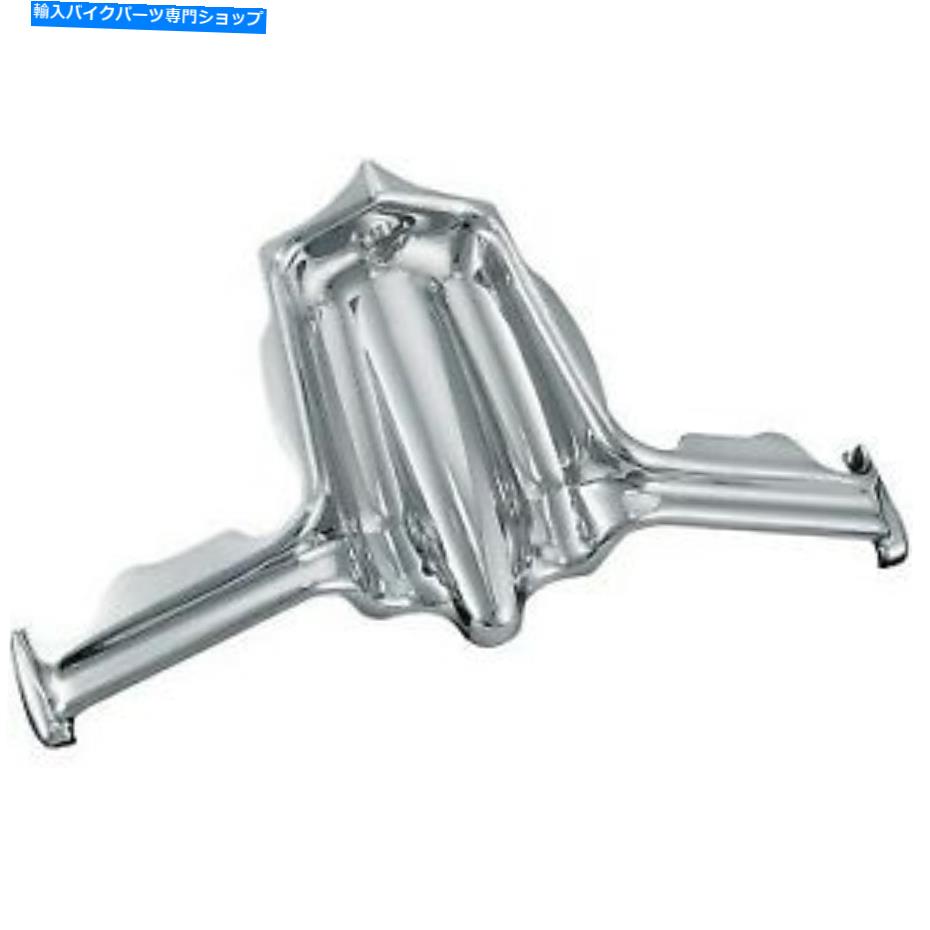 クロームパーツ Kuryakyn 8389 Chrome Tappetブロックのハーレー99-17ツインカムのためのアクセント Kuryakyn 8389 Chrome Tappet Block Accent for Harley 99-17 Twin Cam【並行輸入品】