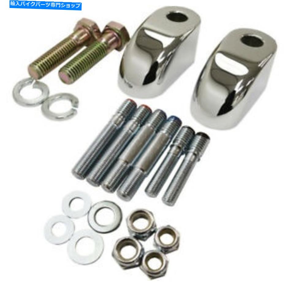 クロームパーツ BARON CHROME 1「プルバック拡張ライザーBA-7416-01 Baron Chrome 1" Pullback Extension Riser | BA-7416-01【並行輸入品】|Us Custom Parts Shop USDM
