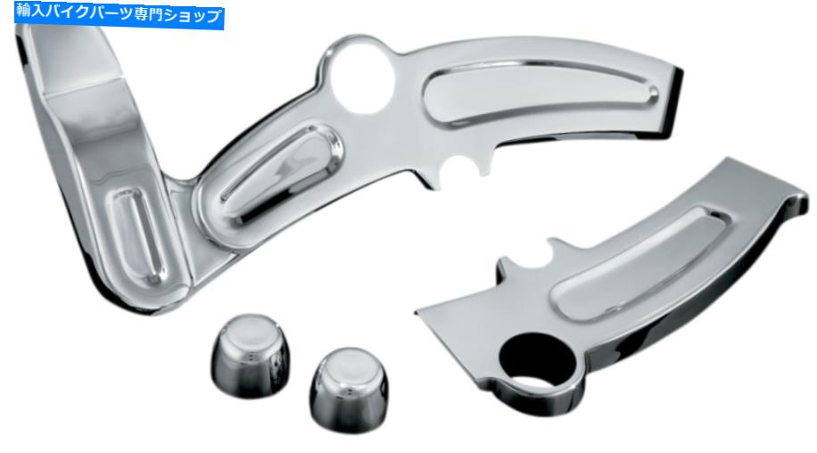 クロームパーツ クライャキンクロームブーメランフレームカバー08-17ハーレーダビッドソンFLSTC FXSTC 7773 Kuryakyn Chrome Boomerang Frame Covers 08-17 Harley Davidson FLSTC FXSTC 7773【並行輸入品】｜Us Custom Parts Shop USDM 37,742円