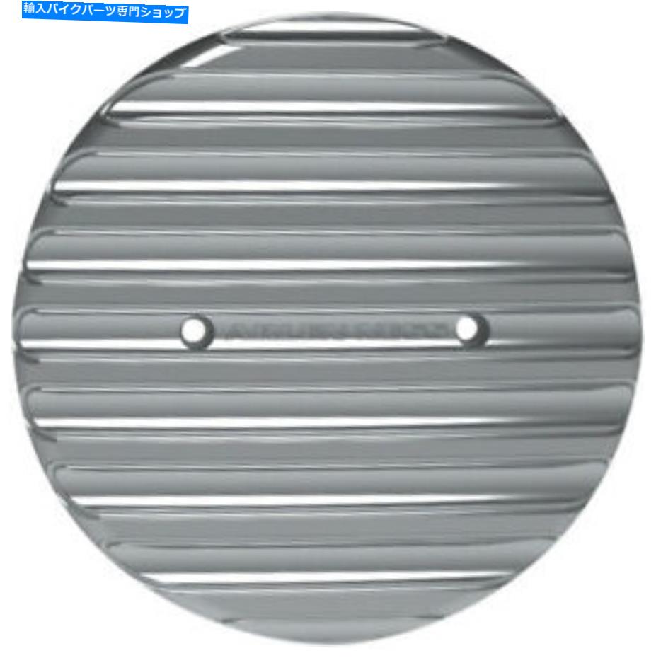 クロームパーツ Arlen Ness - I-1177 - フィンスダービーカバー、クロム Arlen Ness - I-1177 - Finned Derby Cover, Chrome【並行輸入品】