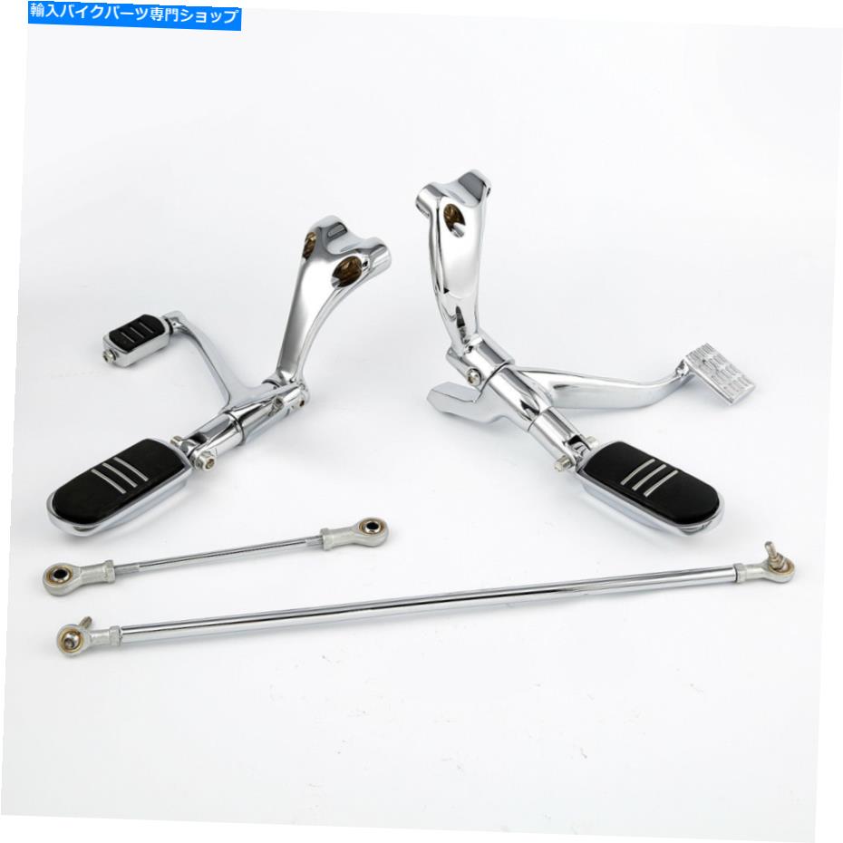 クロームパーツ バーバースーパーススタップXL 883 1200ファスター2004-2013用途カッコレットロールセット - オリジナルのタイトルを表示する ハーレー スポーツスター XL 883 1200 カスタム 2004-2013 用フットペグフォワードコントロールキット- show origin【並行輸入品】|Us Custom Parts Shop USDM