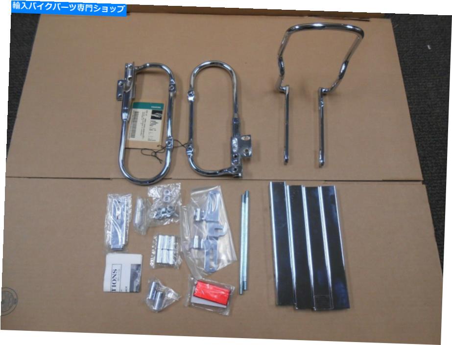 クロームパーツ Nos Harley Davidson Chrome 4チャンネル荷物ラック94-96 Flhr 53391-94 NOS Harley Davidson Chrome 4 Channel Luggage Rack 94-96 FLHR 53391-94【並行輸入品】