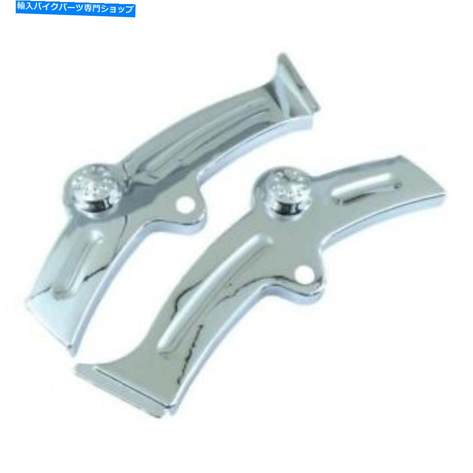 クロームパーツ フレームカバースロットリア、ハーレーダビッドソン84-99用クロム Frame Cover Slotted Rear, Chrome For Harley-Davidson 84-99【並行輸入品】|Us Custom Parts Shop USDM