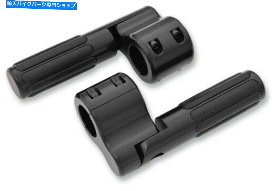 クロームパーツ ショーコローズイヤークラス=カルシャル?21-334BKブリックアルコン|ゴム - オリジナルのタイトルを表示する ショー クローム ハイウェイ クランプ レールペグ 21-334BK ブラック アルミニウム | ゴム- show original title【並行輸入品】|Us Custom Parts Shop USDM