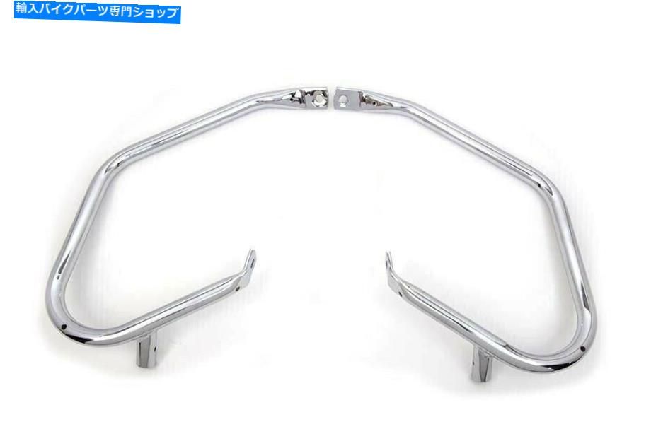 クロームパーツ V-Twin 51-0850 Chromeプロファイルリアフレームクラッシュバーセットハーレーフロリング97-08 V-Twin 51-0850 Chrome Profile Rear Frame Crash Bar Set Harley FL Touring 97-08【並行輸入品】|Us Custom Parts Shop USDM