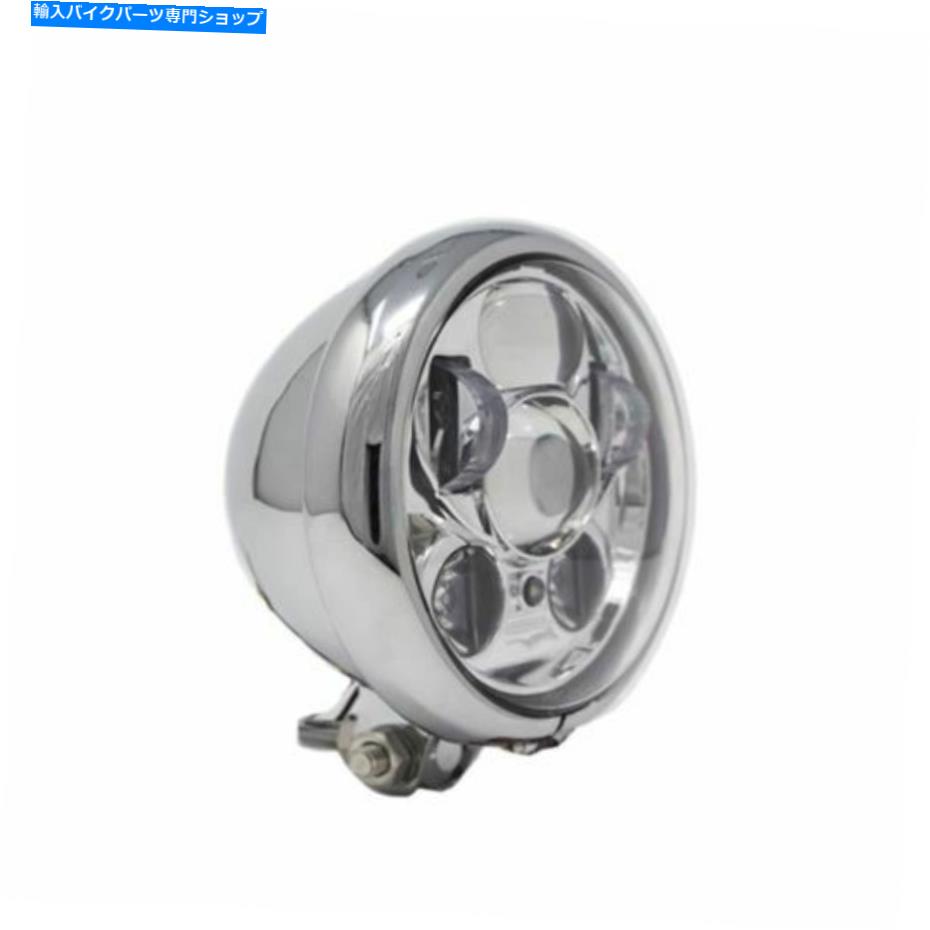 クロームパーツ Chrome 5.75 "Led DayMakerヘッドライトハーリースポーツスターカフェレーサーチョッパーヤマハ Chrome 5.75" LED daymaker headlight Harley sportster cafe racer chopper Yamaha【並行輸入品】｜Us Custom Parts Shop USDM