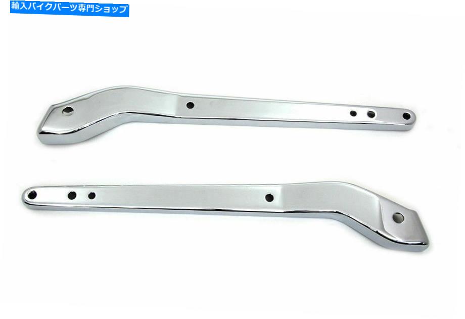 クロームパーツ バーボッコ用リアパンショースストラットフットクロームVモネ - オリジナルのタイトルを表示する ハーレーダビッドソン用リアフェンダーストラットカバーセットクローム Vツイン- show original title【並行輸入品】