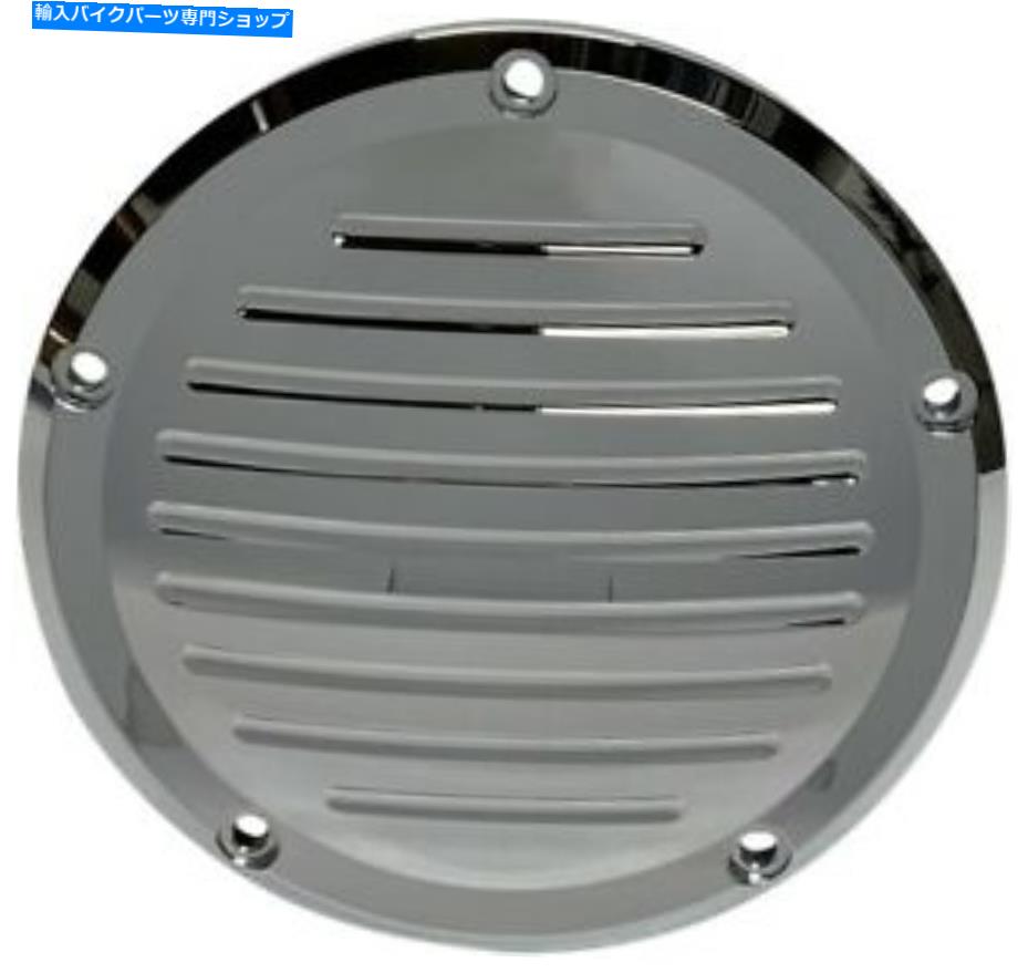 クロームパーツ Pro-One Performance Millennium Ball-Milledダービーカバークロム＃203862 Pro-One Performance Millennium Ball-Milled Derby Cover Chrome #203862【並行輸入品】
