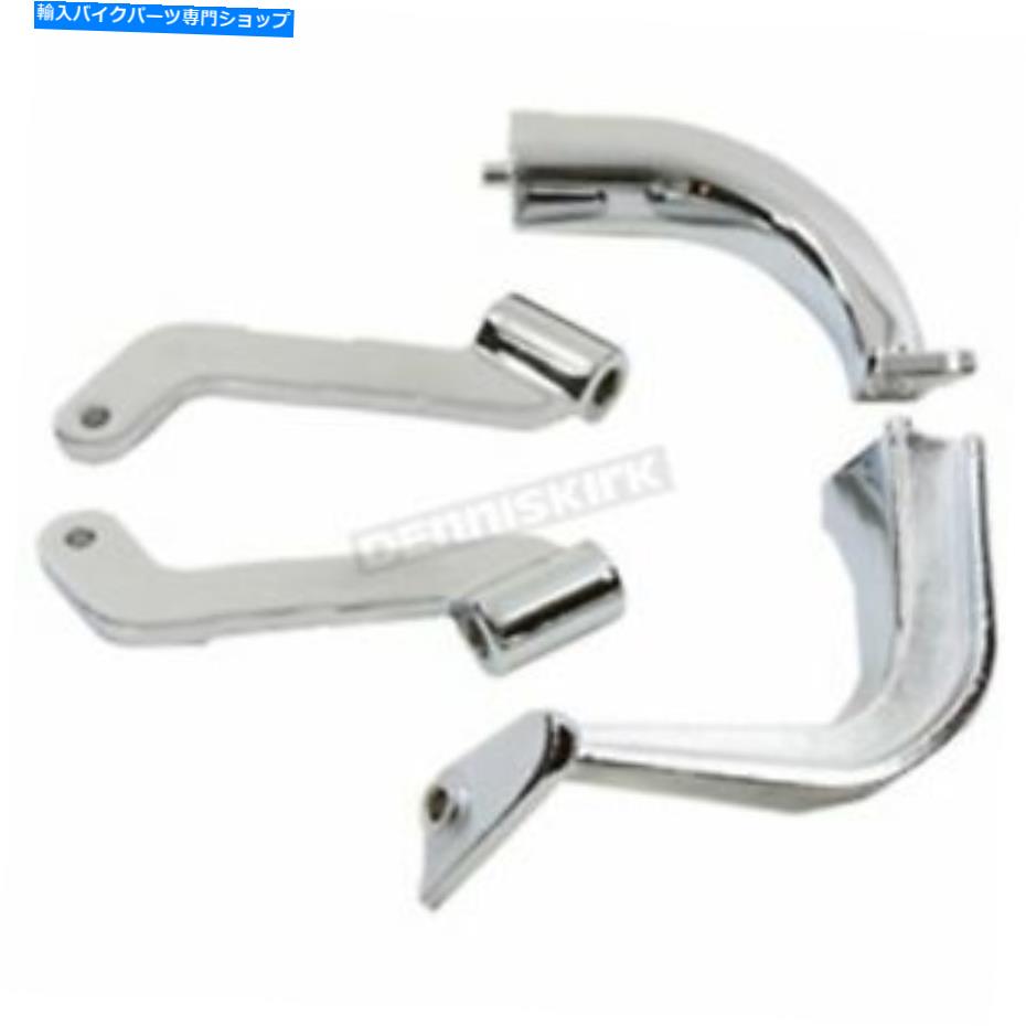 クロームパーツ V-Twin製造クローム床板取付金具 - 47365-09 V-Twin Manufacturing Chrome Floorboard Mounting Brackets - 47365-09【並行輸入品】|Us Custom Parts Shop USDM