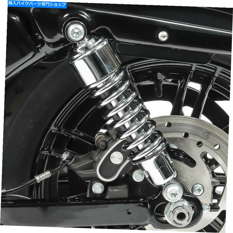 クロームパーツ Harley Dyna低ライダーグライドFXR Sportster 883 1200のペアリアショックアブソーバー Pair Rear Shocks Absorber For Harley Dyna Low Rider Glide FXR Sportster 883 1200【並行輸入品】