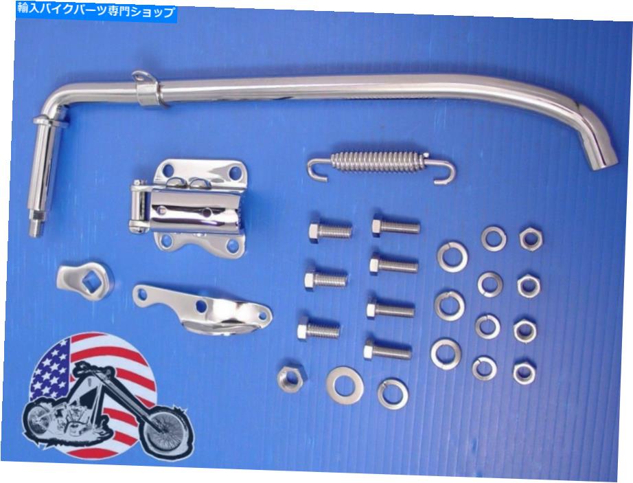 クロームパーツ Chrome Replica JiffyキックスタンドアセンブリキットパンヘッドナックルヘッドBigtwin 50003-36 Chrome Replica Jiffy Kickstand Assembly Kit Panhead Knucklehead BigTwin 50003-36【並行輸入品】|Us Custom Parts Shop USDM
